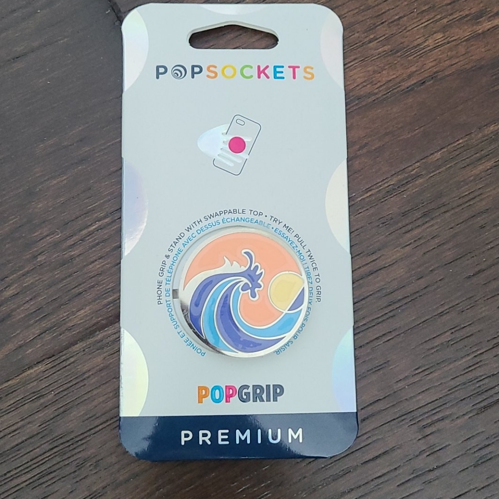 Summer wave Popsocket